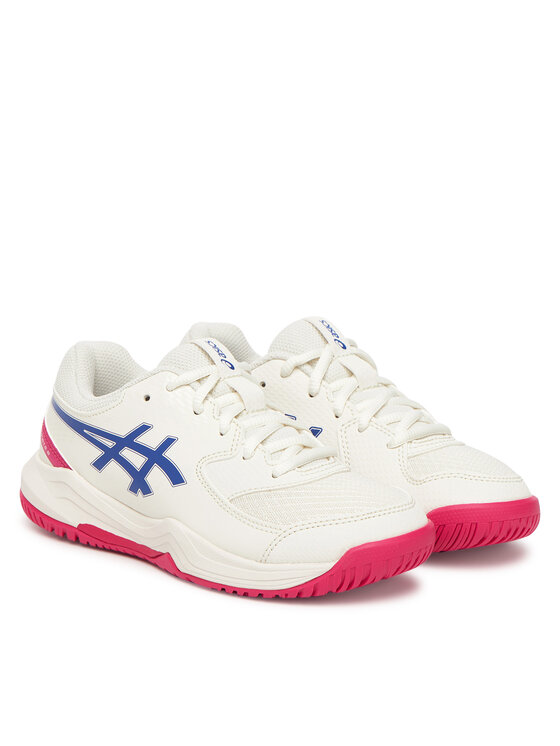 Asics Boty na tenis Asics Gel-Dedicate 8 Gs 1044A077 Šedá