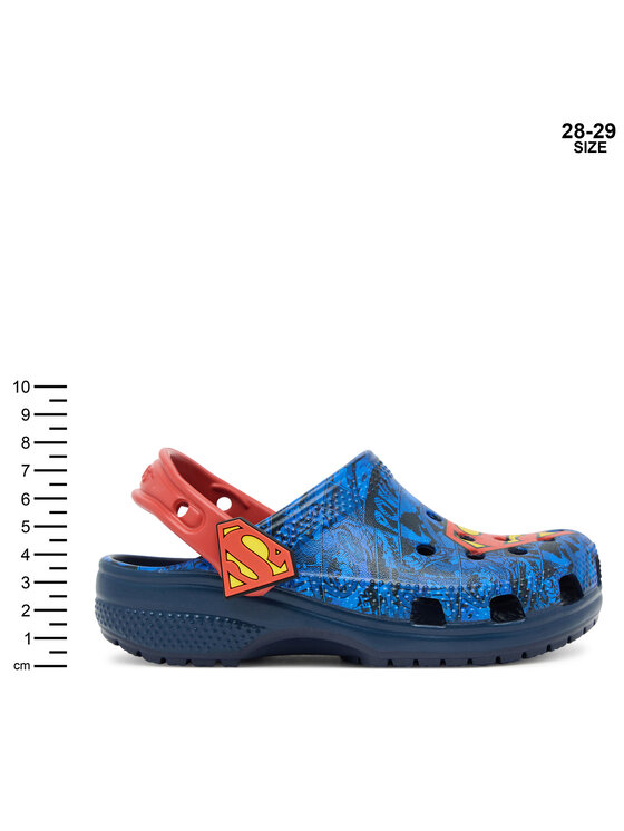 Crocs Шльопанці Crocs Superman Classic Clog 211132 Голубий