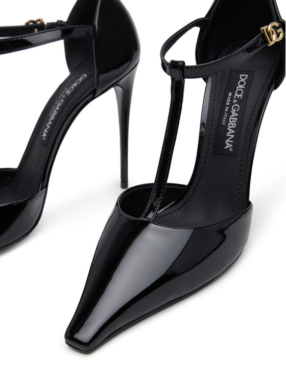 Dolce&Gabbana Туфлі на шпильці Dolce&Gabbana CD1883 A1471 Чорний