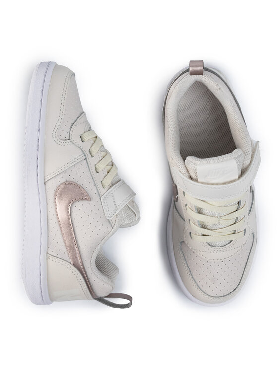 Nike Снікерcи Nike Court Borough Low (Psv) 870028 007 Білий
