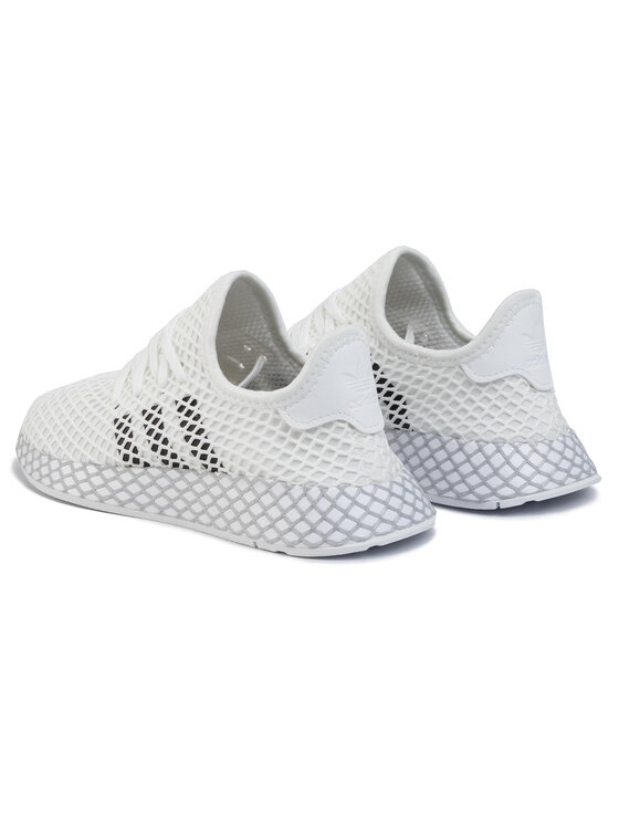 adidas Sneakersy adidas Deerupt Runner J F34295 Bílá
