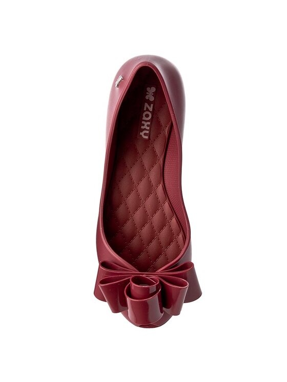 Zaxy Μπαλαρίνες Zaxy Glam Fem 82259 Μπορντό