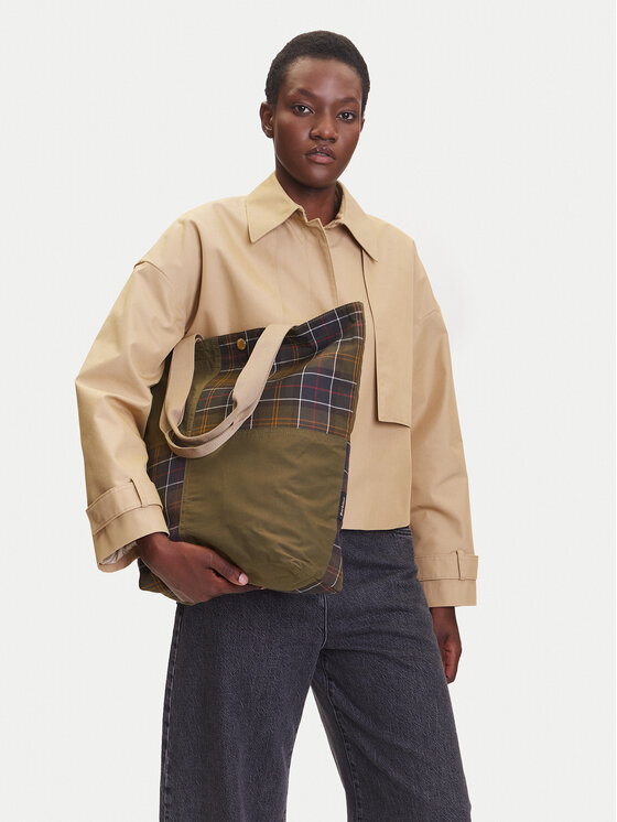 Barbour Krepšys Barbour Transport Patchwork UBA0741GN31 Žalia
