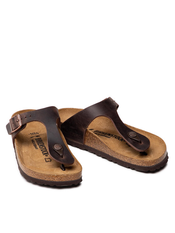 Birkenstock Japonki Birkenstock Gizeh Bs 0743833 Brązowy