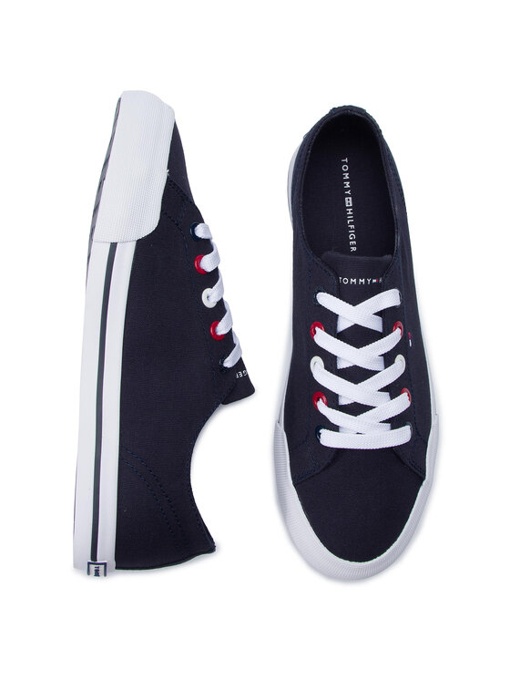 Tommy Hilfiger Kedai Tommy Hilfiger Tommy Essential Sneaker FW0FW04139 Tamsiai mėlyna