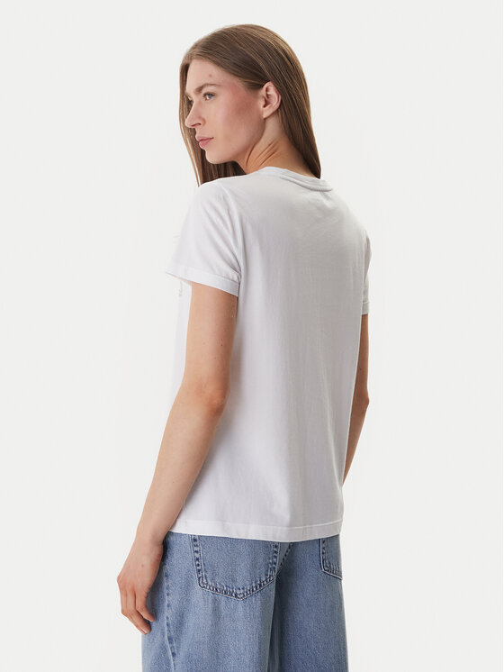 DKNY DKNY Camiseta DJ6T1692 Blanco Regular Fit