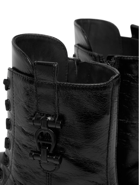 Aigner Šnurovacia obuv Aigner 1252020 Čierna