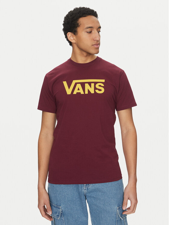 Vans Vans Majica Classic VN000GGG Bordo rdeča Regular Fit