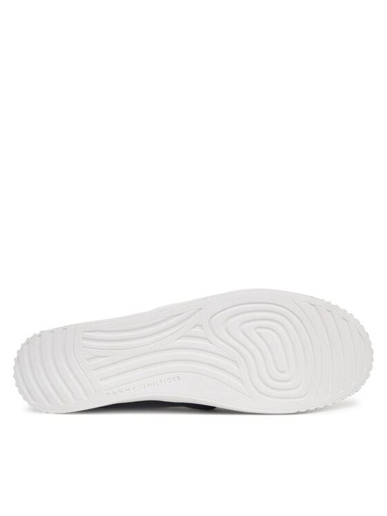 Tommy Hilfiger Tenisky Tommy Hilfiger Canvas Slip-On Sneaker FW0FW08640 Čierna
