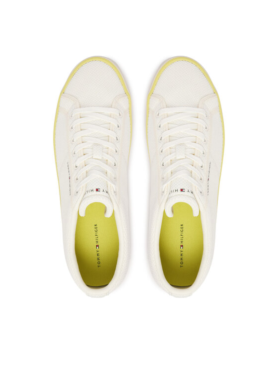 Tommy Hilfiger Tenisenes Tommy Hilfiger Harlem Core Ii Seasonal Textile FM0FM05820 Balts
