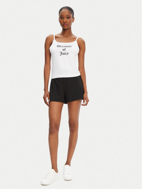 Juicy Couture Juicy Couture Топ Dream Of Vest JCLCT125505 Білий Slim Fit