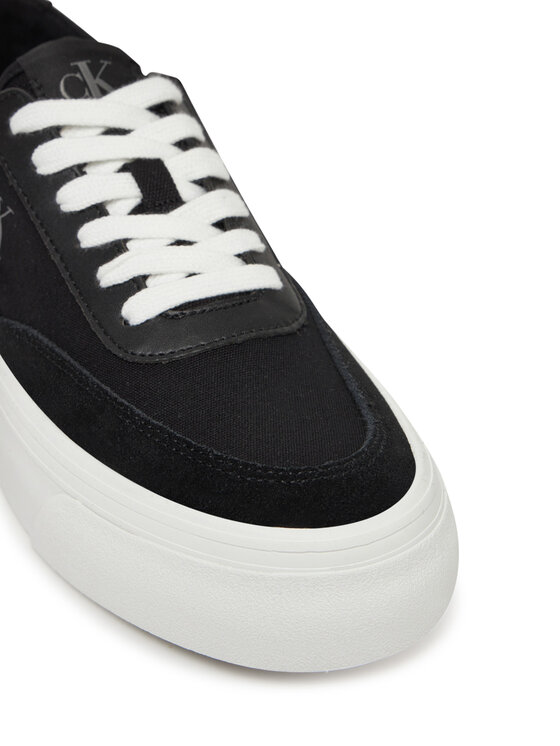 Calvin Klein Jeans Sneakers Calvin Klein Jeans Vulc Flatform Low Cv Mix Mg YW0YW01770 Nero
