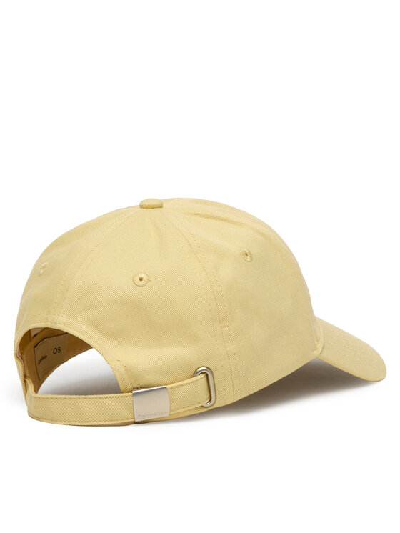 Calvin Klein Kapa s šiltom Calvin Klein Monogram Embroidery Baseball Cap LV04K5024G Rumena