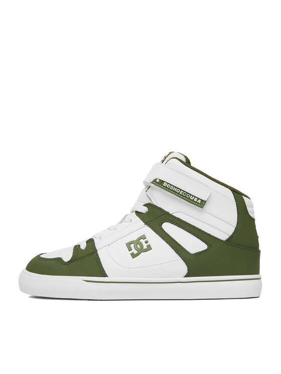 DC Shoes Снікерcи DC Shoes EO-PURE HI TOP EV BOYS DC01795301 Білий