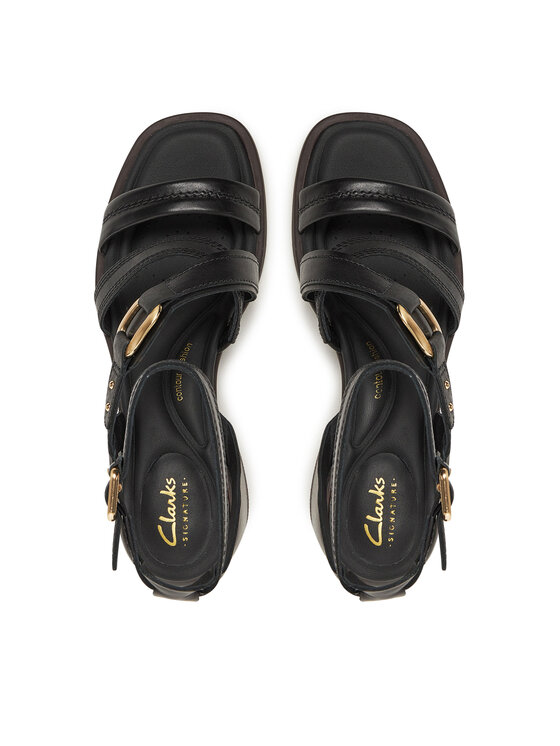 Clarks Босоніжки Clarks Morwyn Strap 26181243 Чорний