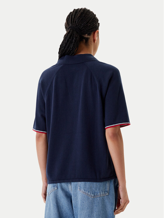 Tommy Hilfiger Tommy Hilfiger Polo marškinėliai WW0WW45694 Tamsiai mėlyna Regular Fit