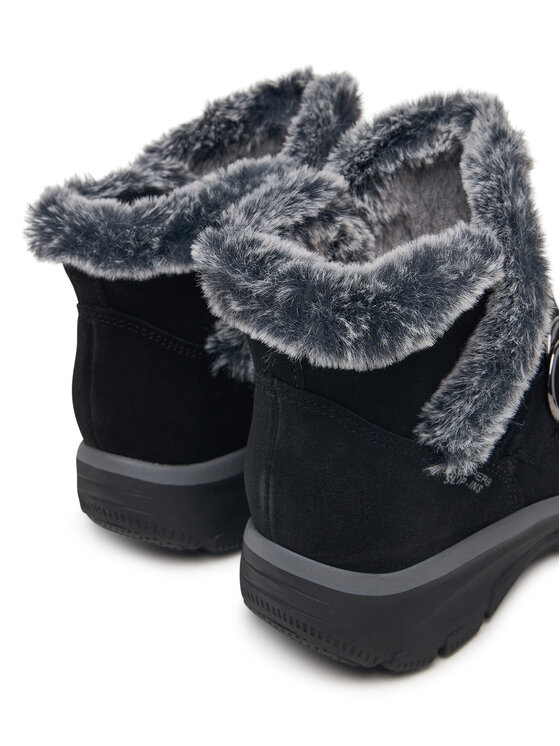 Skechers Sniego batai Skechers Slip-Ins Relaxed Fit: Easy Going - Gentle Winter 168185/BLK Juoda