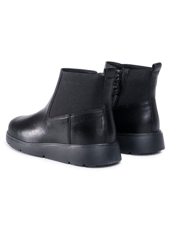 Geox Škornji Geox D Arlara G D04LCG 00085 C9999 Črna