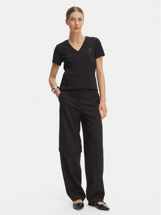 Armani Exchange Armani Exchange Футболка XW002330 AF10356 UC001 Чорний Regular Fit