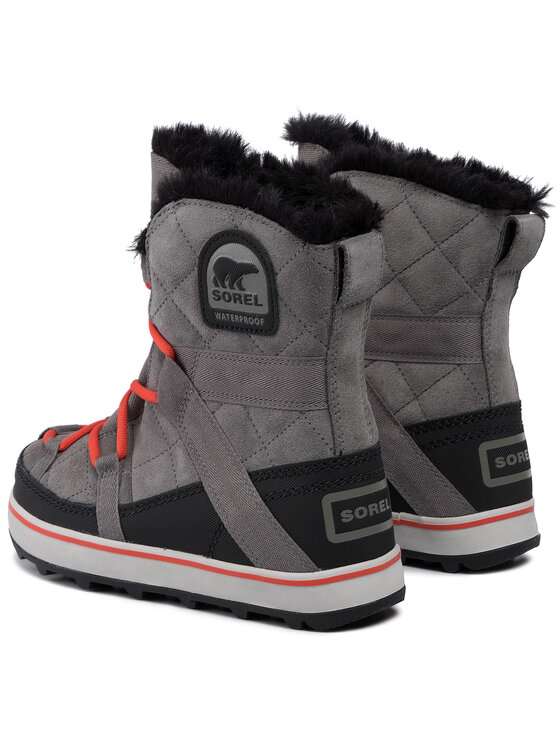 Sorel Škornji za sneg Sorel Glacy Explorer Shortie NL2079 Siva