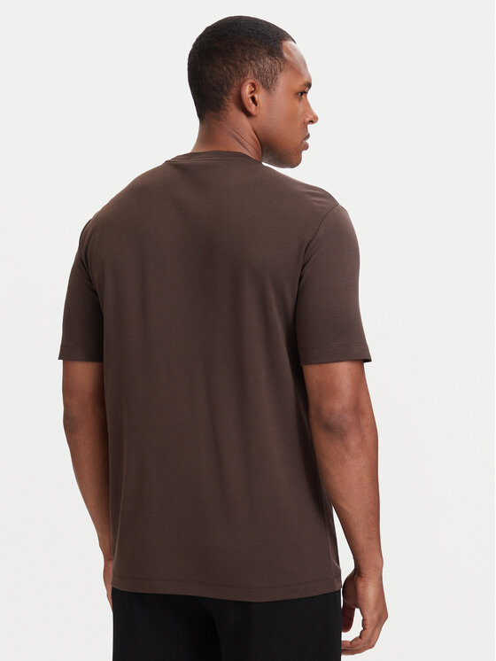 EA7 Emporio Armani EA7 Emporio Armani Camiseta 7M002239 AF13739 U6027 Marrón Regular Fit