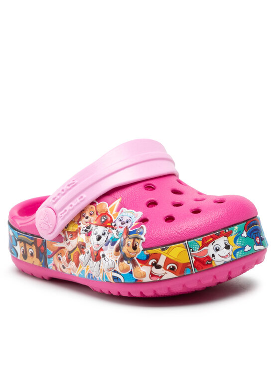 Crocs Шльопанці Crocs Crocsfl Paw Patrol Band Clg K 205509 Рожевий