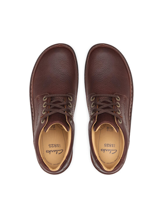 Clarks Туфлі Clarks Nature Three 203390057 Коричневий