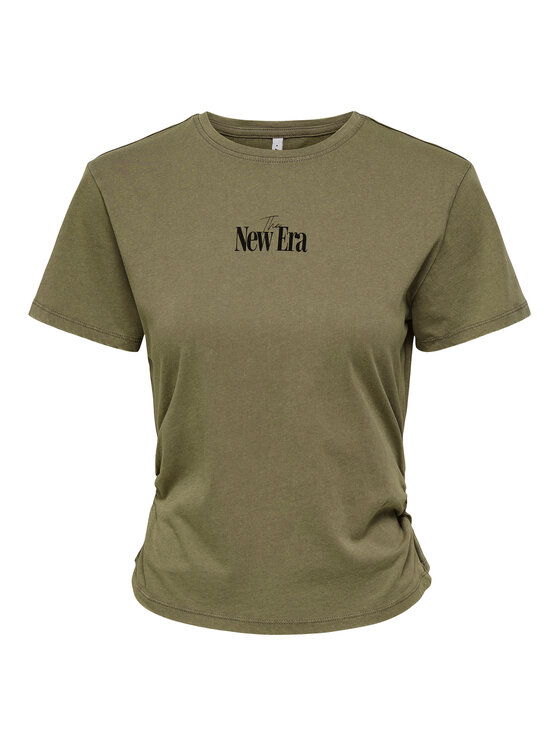 ONLY ONLY Camiseta Lucy 15346760 Marrón Regular Fit