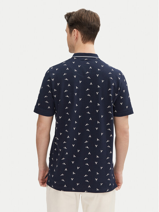 INDICODE INDICODE Polo Lobster 41-155 Blu scuro Regular Fit