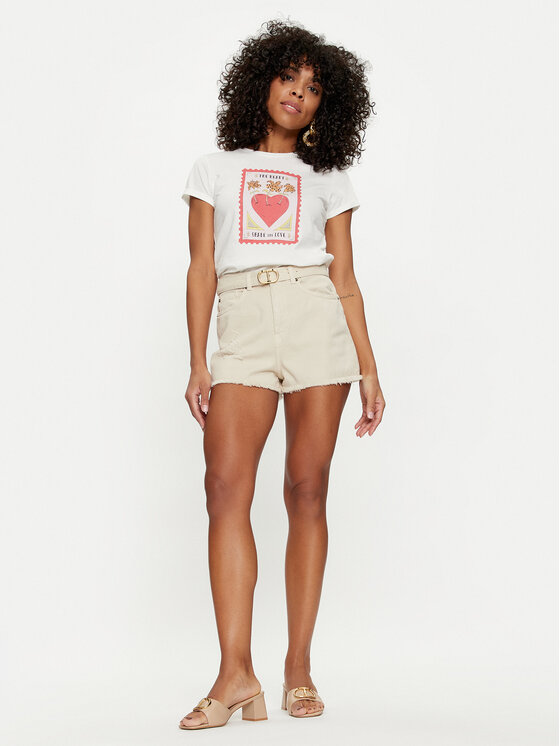 TWINSET TWINSET Футболка 241TT2411 Білий Regular Fit