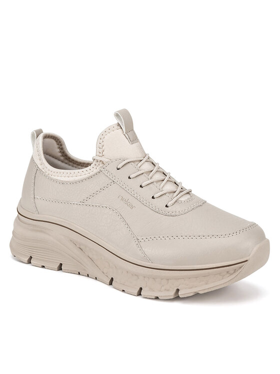 Rieker Sneakersy Rieker 48050-60 Béžová