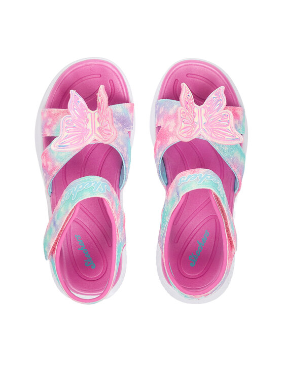 Skechers Босоніжки Skechers Jumpsters Sandal - Butterfly Brites 303109L/PKMT Рожевий