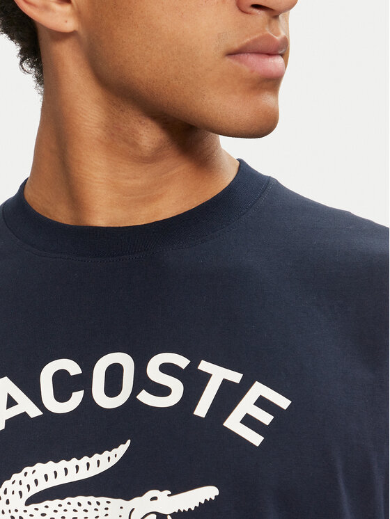 Lacoste Lacoste T-Shirt TH2733 Σκούρο μπλε Classic Fit