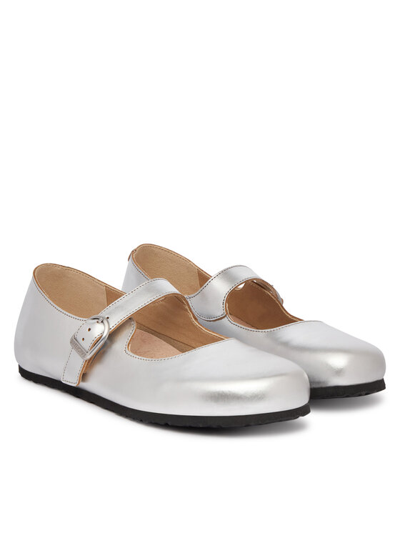 Birkenstock Балетки Birkenstock Santa Clarita 1030679 Срібний