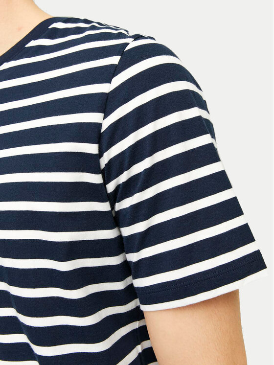 Jack & Jones Jack & Jones Póló Organic Basic 12156101 Sötétkék Slim Fit