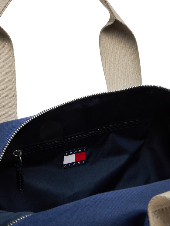 Tommy Jeans Bolsas para el fin de semana Tommy Jeans Tjm Retro Cool Duffle AM0AM13325 Azul marino