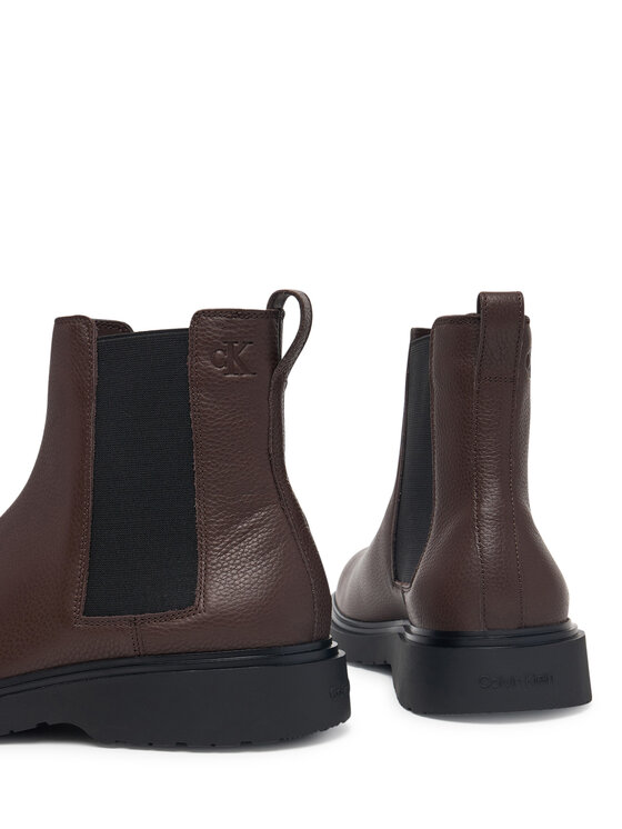 Calvin Klein Chelsea Calvin Klein Combat Ess Chelsea Boot Lth YM0YM01374 Marrone