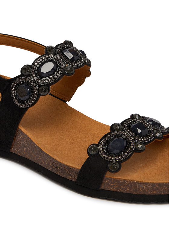 Scholl Босоніжки Scholl Zanzibar MF00804 Чорний