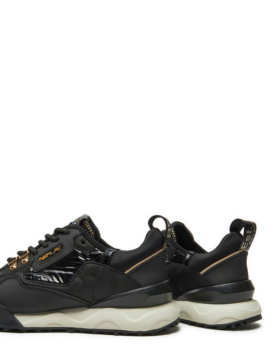 REPLAY Superge REPLAY Field W Speed Lace-Up GWS9H.000.C0007L Črna
