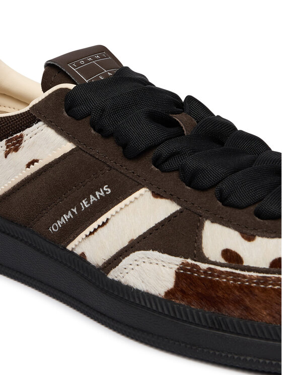 Tommy Jeans Zapatillas Tommy Jeans The Greenwich Edge Calf Hair EN0EN03007 Marrón