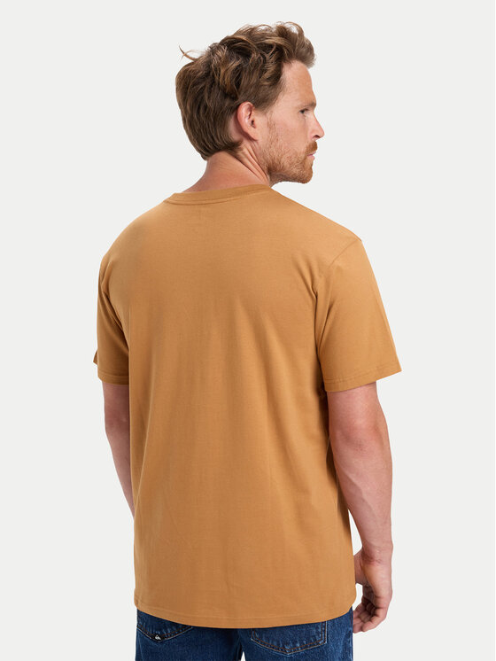 Quiksilver Quiksilver Camiseta Anchor EQYZT08178 Beis Regular Fit