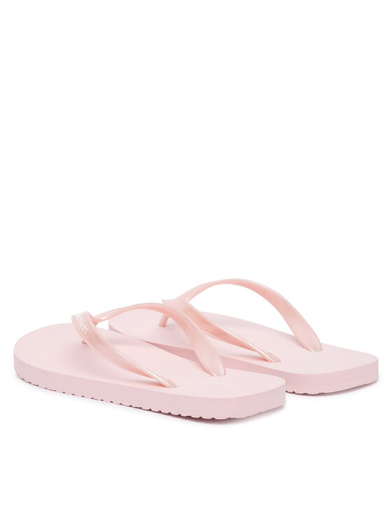Calvin Klein Flip-flops Calvin Klein Flip Flop Tpu Metallic HW0HW02956 Világos rózsaszín