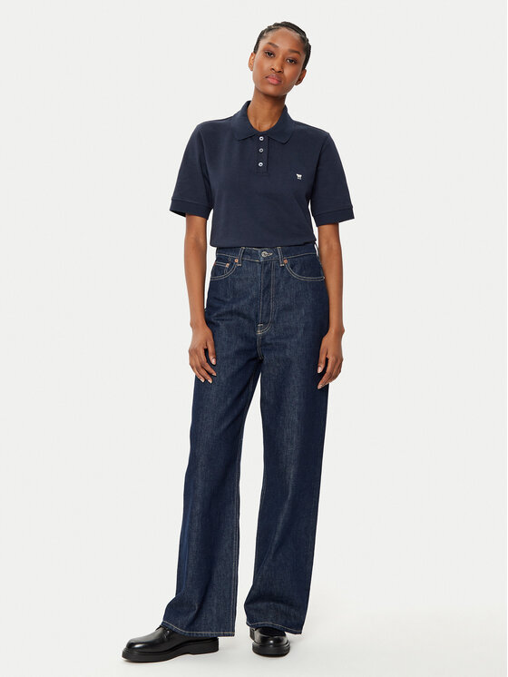 Weekend Max Mara Weekend Max Mara Поло Scena 2515951011 Cиній Regular Fit