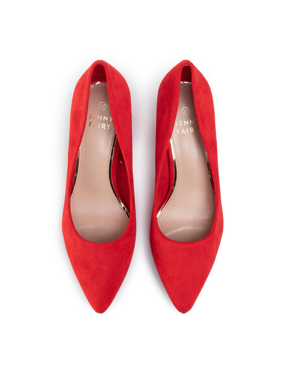 Jenny Fairy Zapatos hasta el tobillo Jenny Fairy LS5121-01 Rojo