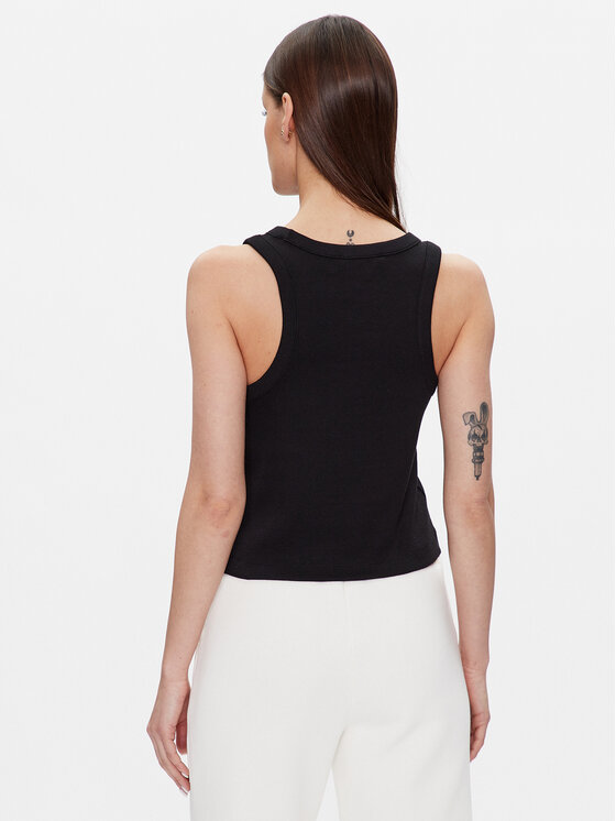 Calvin Klein Jeans Calvin Klein Jeans Top J20J221055 Črna Regular Fit