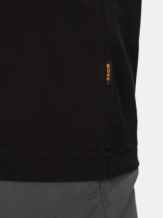 BOSS BOSS Camiseta 50571291 Negro Regular Fit
