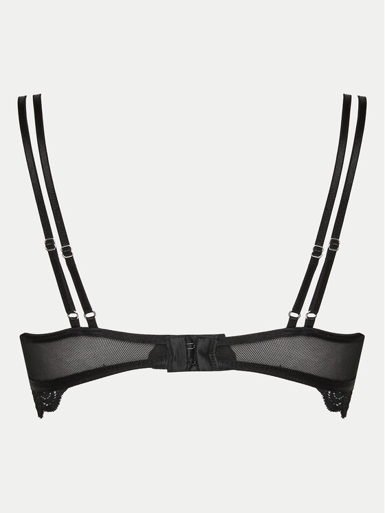 Hunkemöller Hunkemöller Bralette melltartó Lainey 205441 Fekete