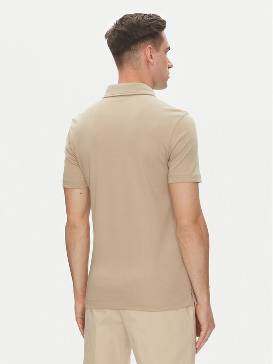 BOSS BOSS Поло Palosh 30 50471335 Бежевий Slim Fit