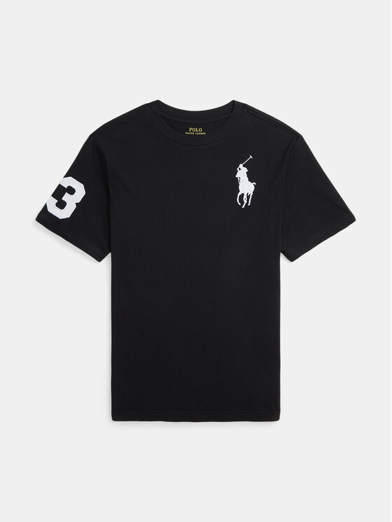 Polo Ralph Lauren Polo Ralph Lauren Marškinėliai 323832907055 Juoda Regular Fit
