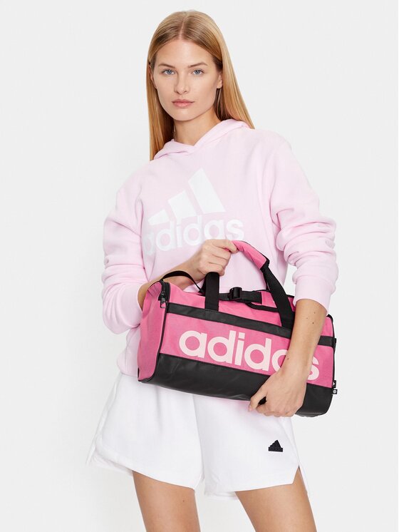 adidas Taška adidas Essentials Linear Duffel Bag Extra Small HR5347 Ružová
